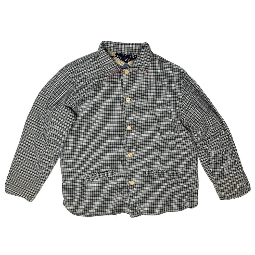 Vintage Reversible Quilted Patchwork Jacket 90s S… - image 8